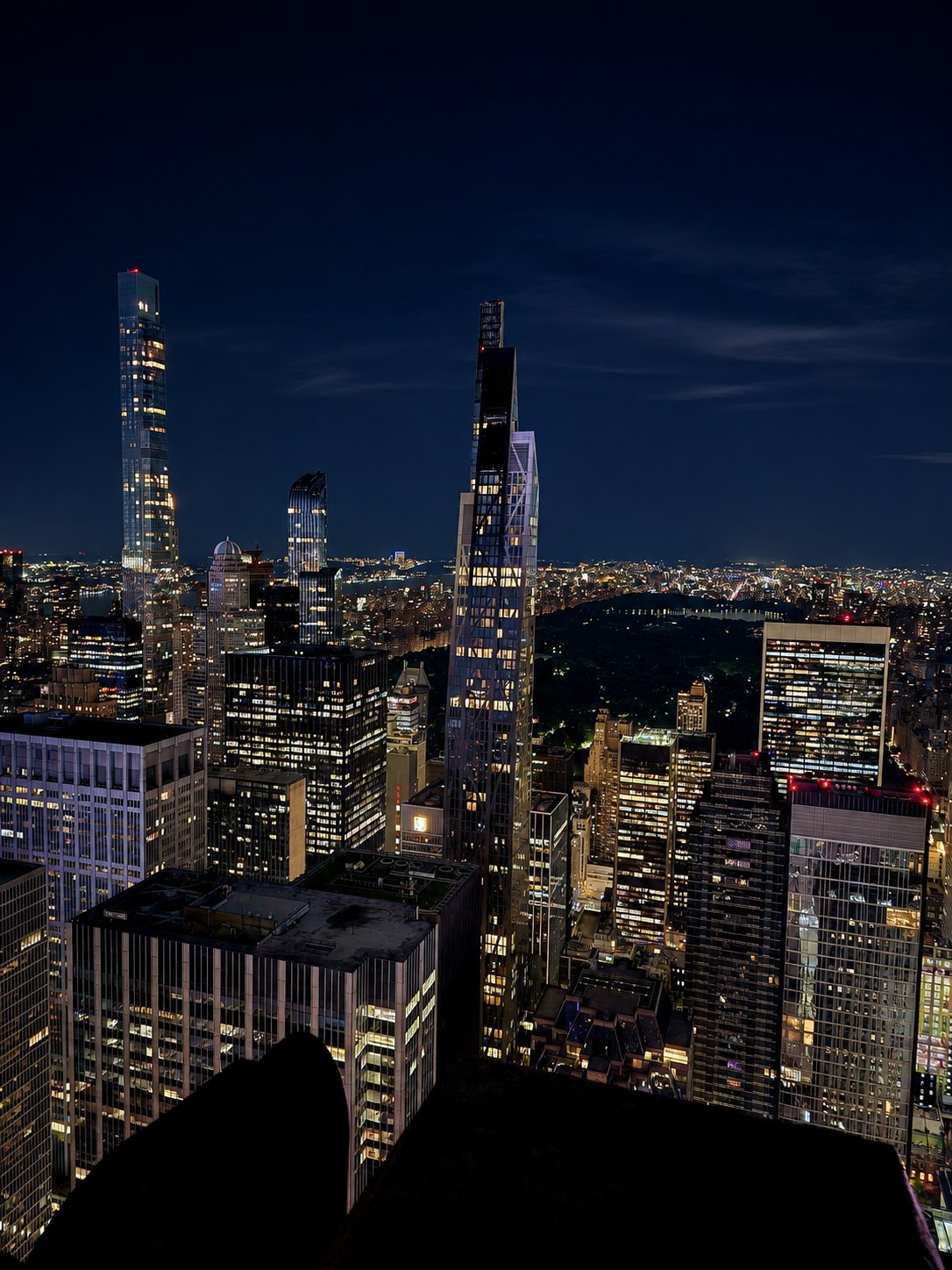 Central Park dal Top of the Rock